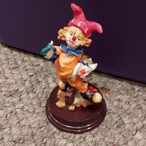 Vintage k's collection clown figurine